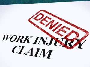 Denied Work Injury Claim Macon