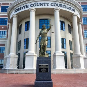 Forsyth County Courthouse in Georgia